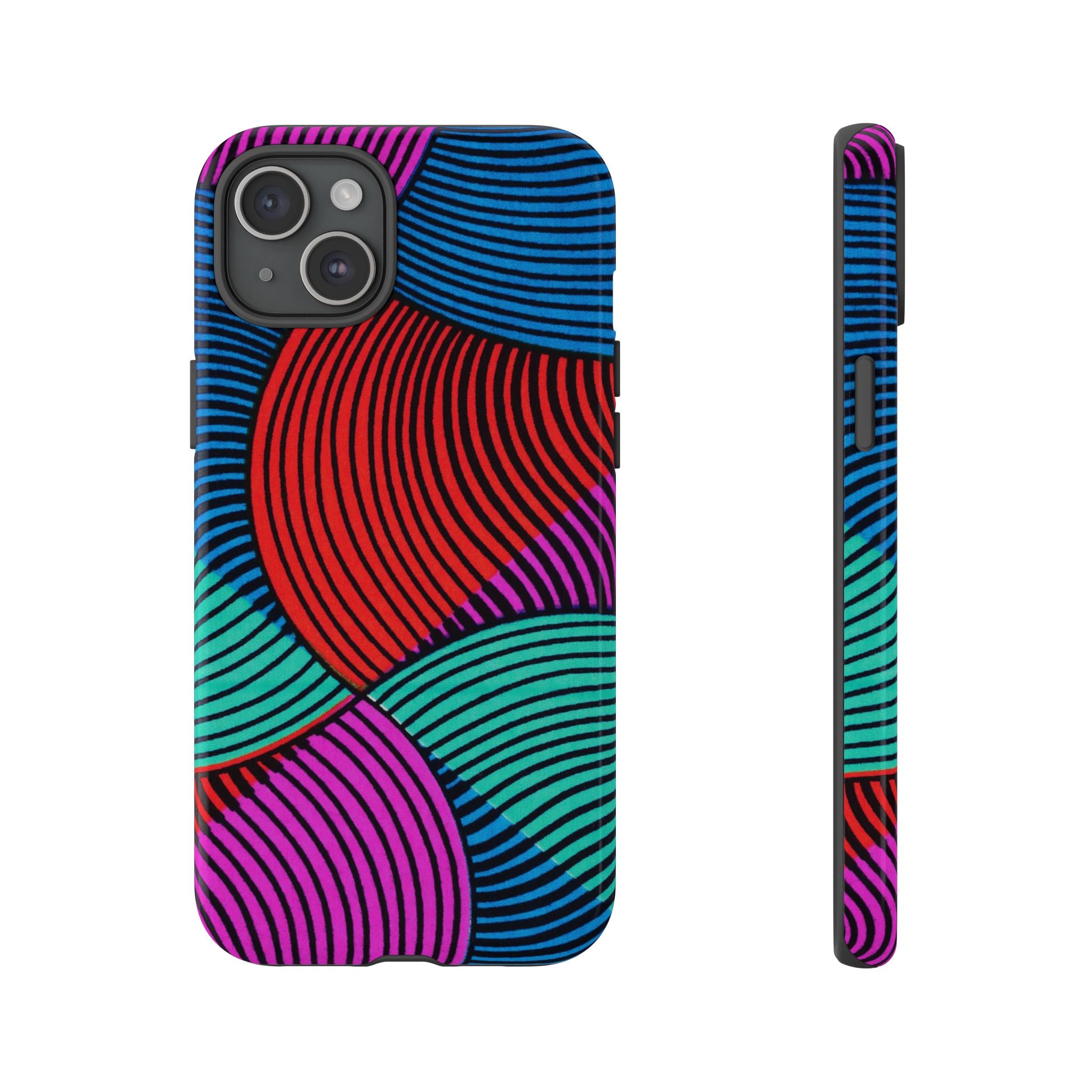 Ankara Print and Pattern Phone Case - Tough & Trendy