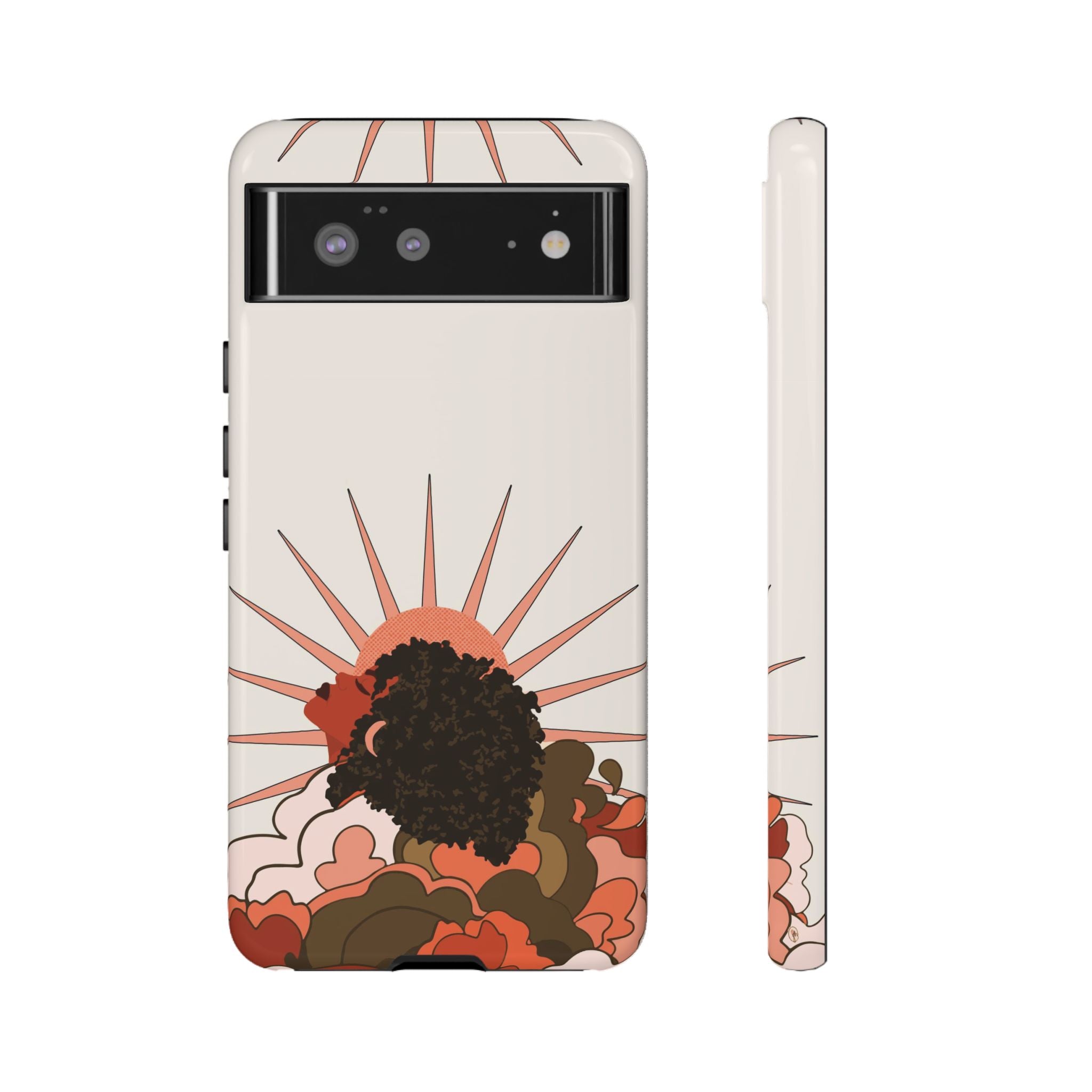 Rise and Shine Pattern Phone Case - Tough & Trendy