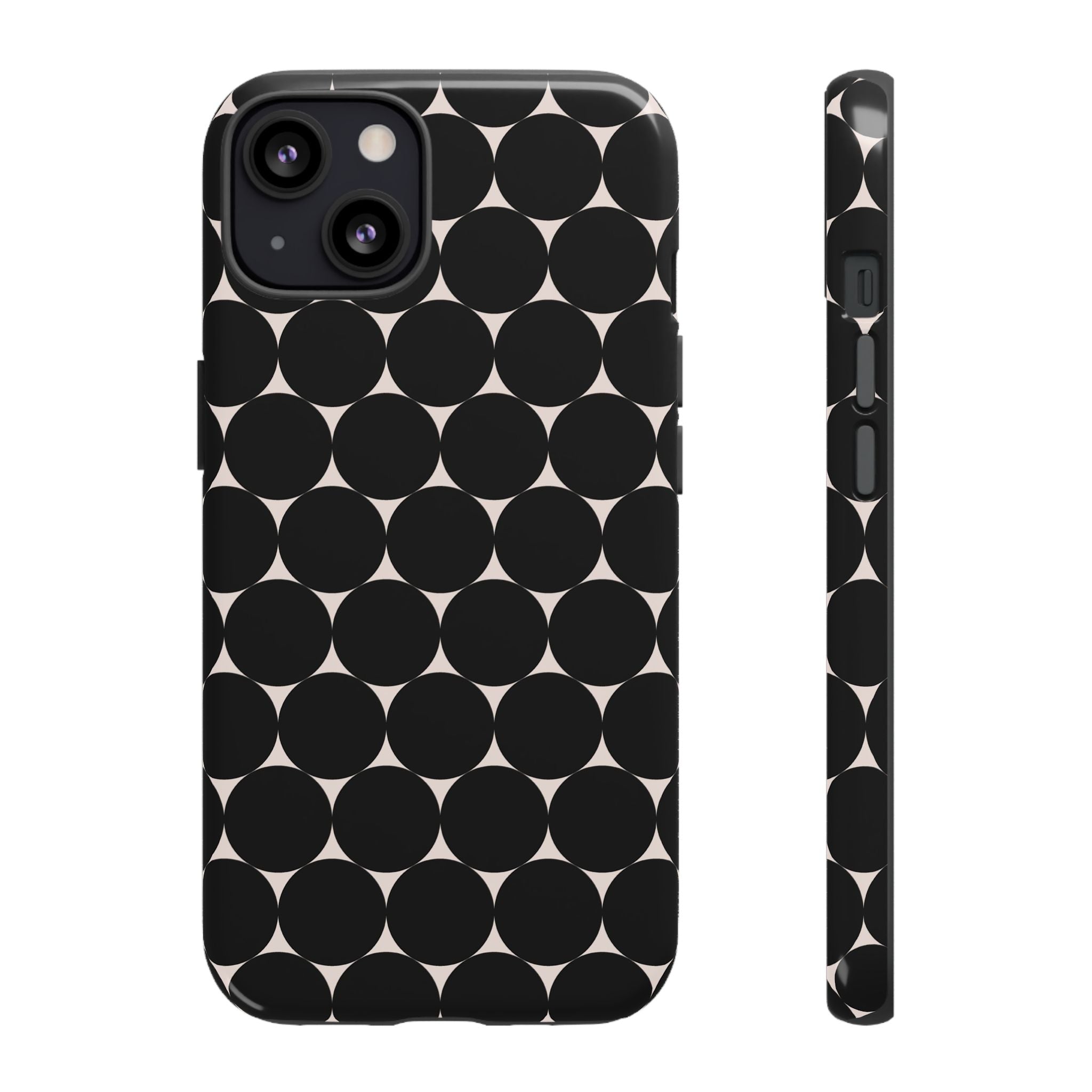 Star and Dot Phone Case - Tough & Trendy