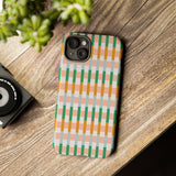 Stylish Striped Pattern Phone Case - Tough & Trendy