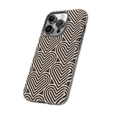 Hearts Beat Pattern Phone Case - Tough & Trendy