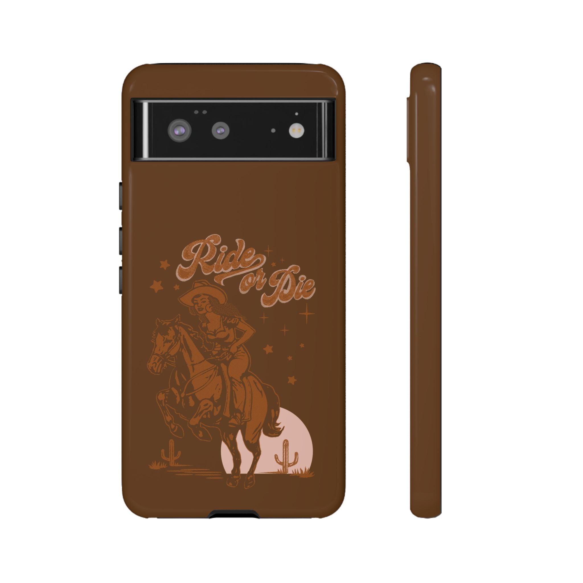 Ride or Die Cowgirl Phone Case - Tough & Trendy