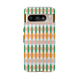 Stylish Striped Pattern Phone Case - Tough & Trendy