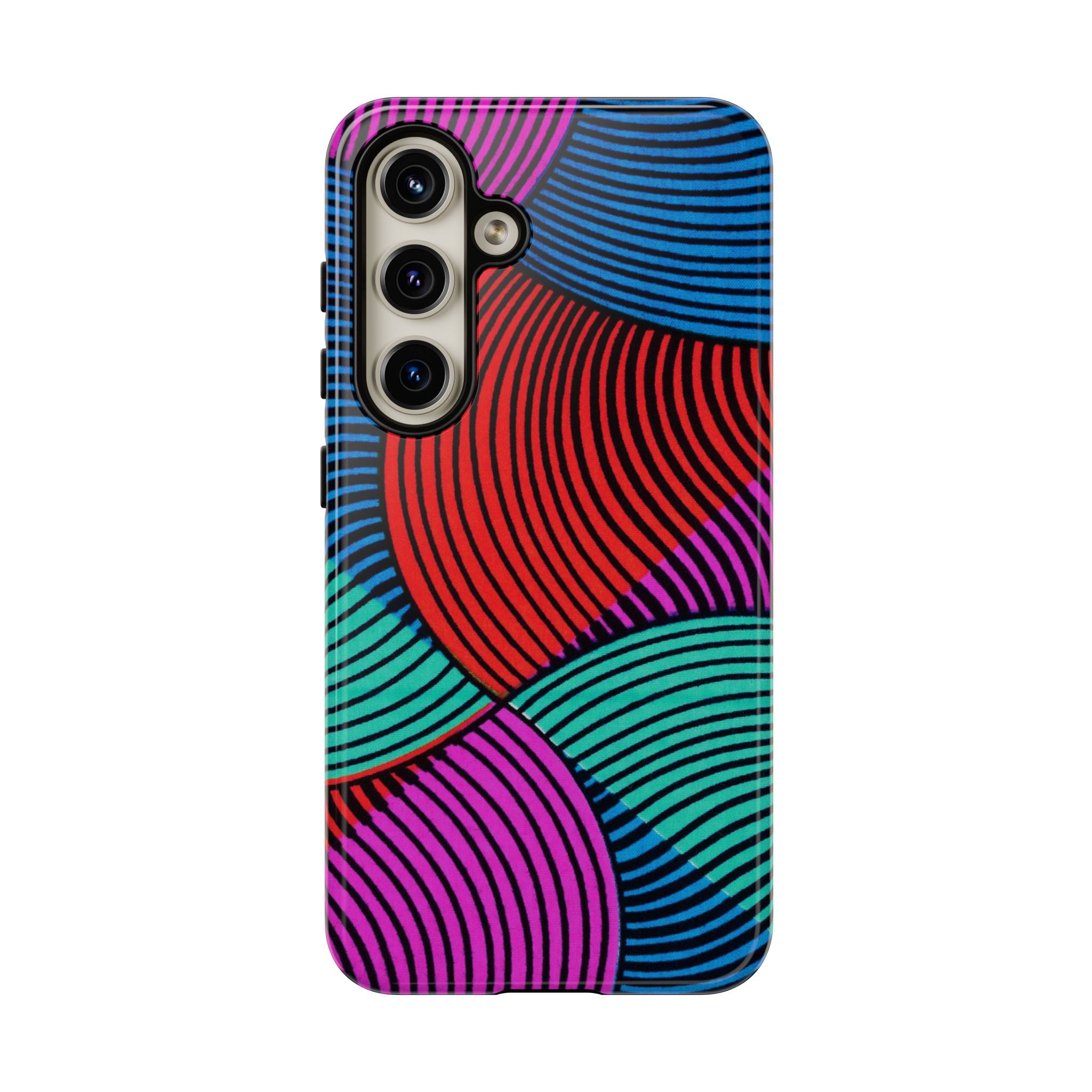 Ankara Print and Pattern Phone Case - Tough & Trendy