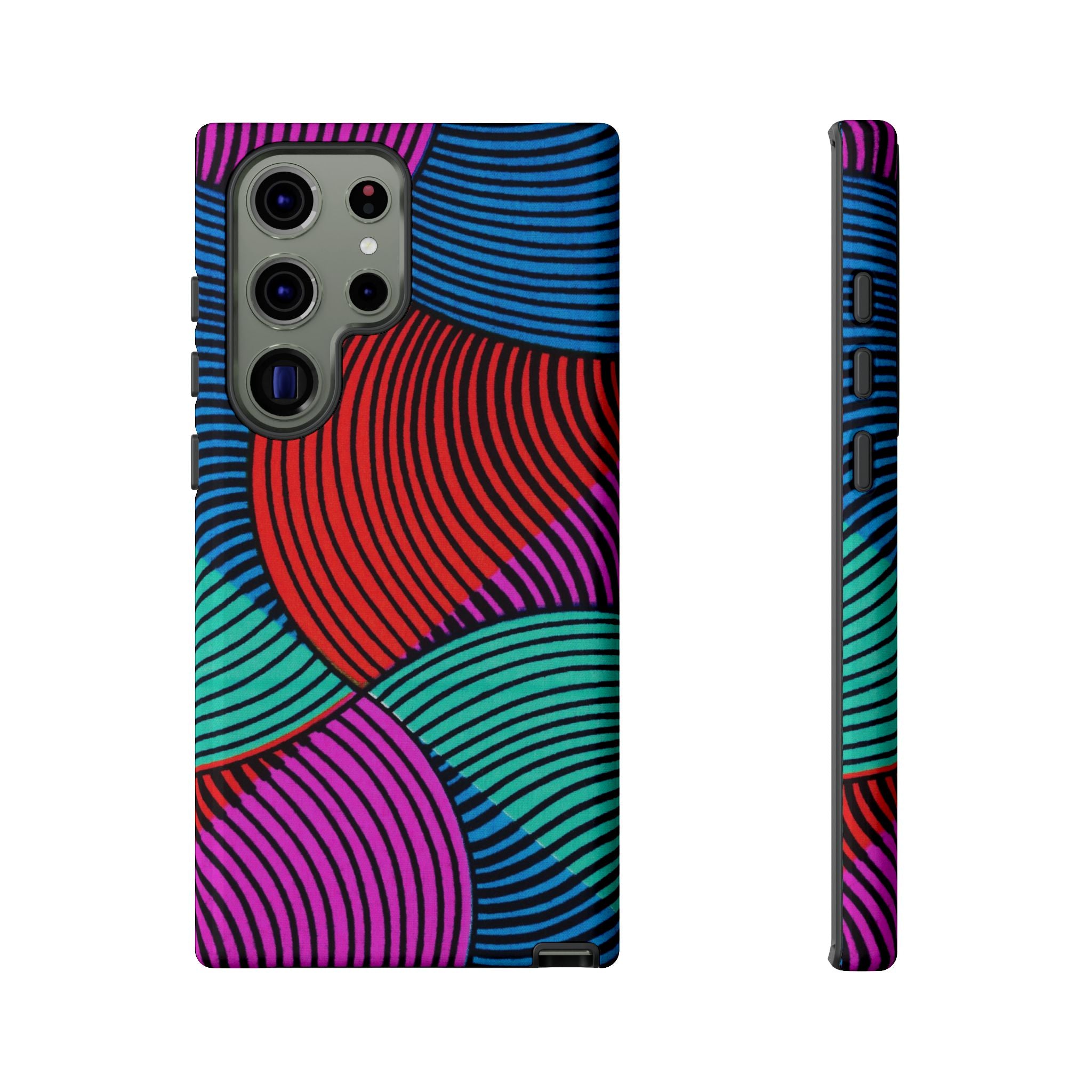 Ankara Print and Pattern Phone Case - Tough & Trendy