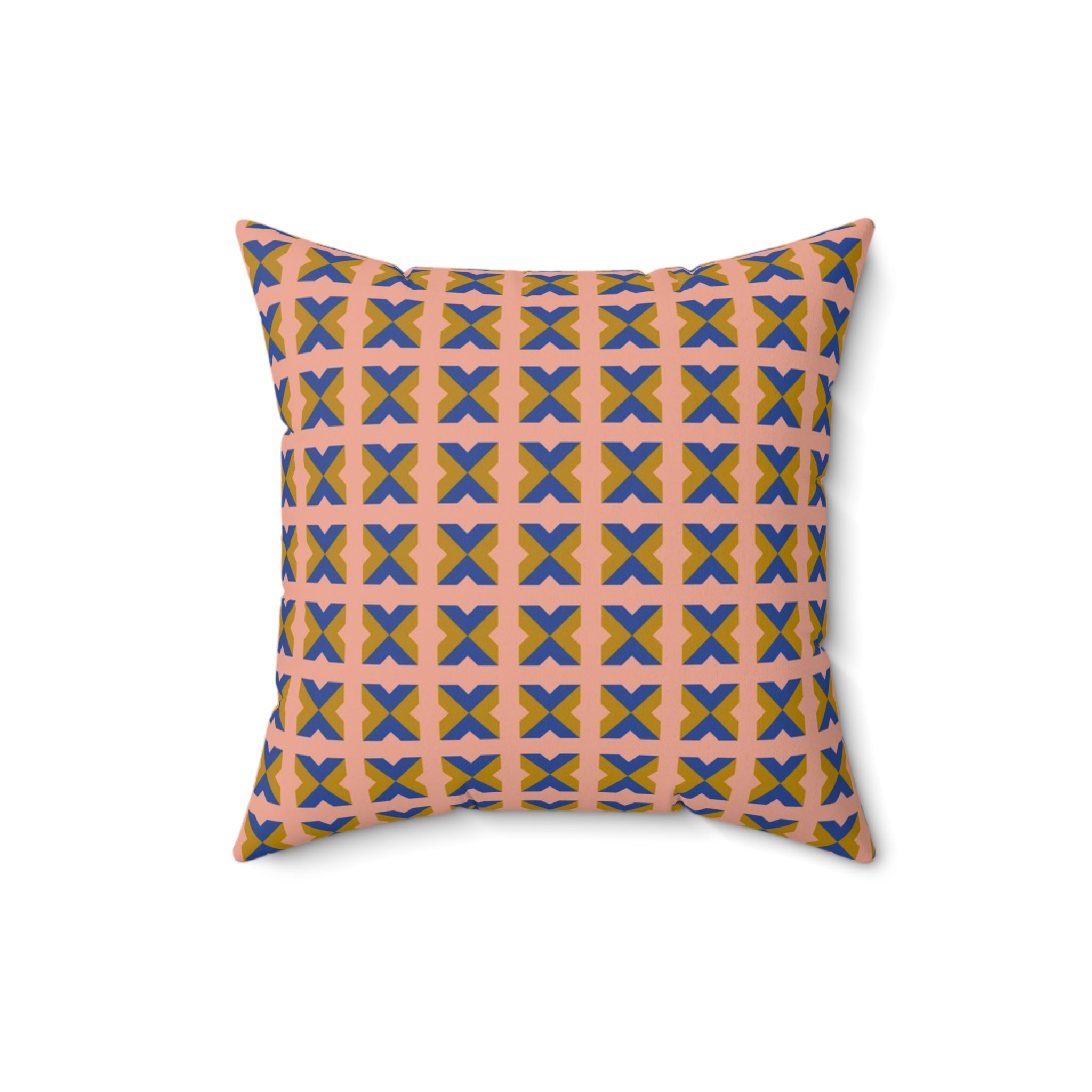 African Skies Blue Pillow - Spun Polyester Square Cushion