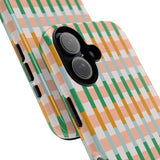 Stylish Striped Pattern Phone Case - Tough & Trendy