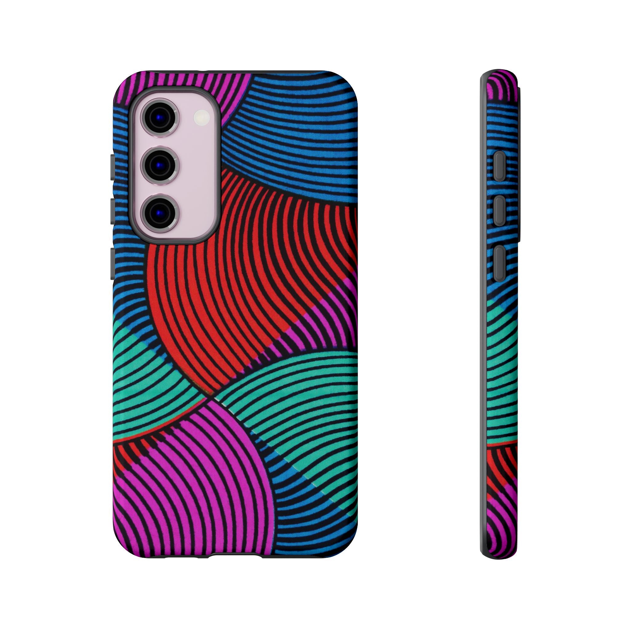 Ankara Print and Pattern Phone Case - Tough & Trendy