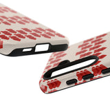 Hearts Aligned Pattern Phone Case - Tough & Trendy