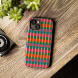 Candy Striped Pattern Phone Case - Tough & Trendy