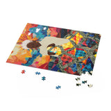 Legacy Weaver 500-Piece Puzzle: Tropical Beauty with Florals and Toucan