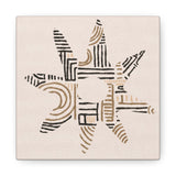 Adinkra Cartouche Mini Canvas Gallery Wrap