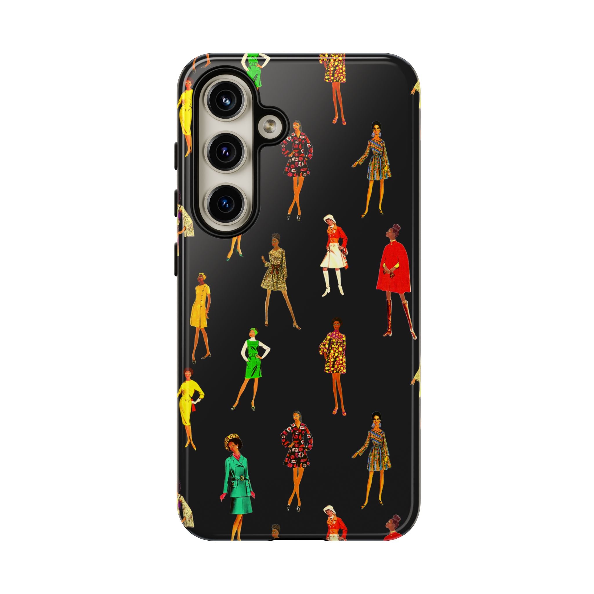 Vintage Fashion Ladies Phone Case - Tough & Trendy