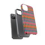 Candy Striped Pattern Phone Case - Tough & Trendy