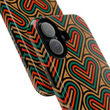 Stylish Heart Pattern Phone Case - Tough & Trendy