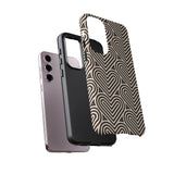 Hearts Beat Pattern Phone Case - Tough & Trendy