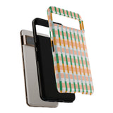 Stylish Striped Pattern Phone Case - Tough & Trendy