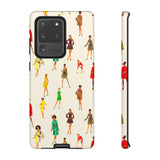 Ivory Vintage Fashion Ladies Phone Case - Tough & Trendy