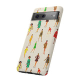 Ivory Vintage Fashion Ladies Phone Case - Tough & Trendy