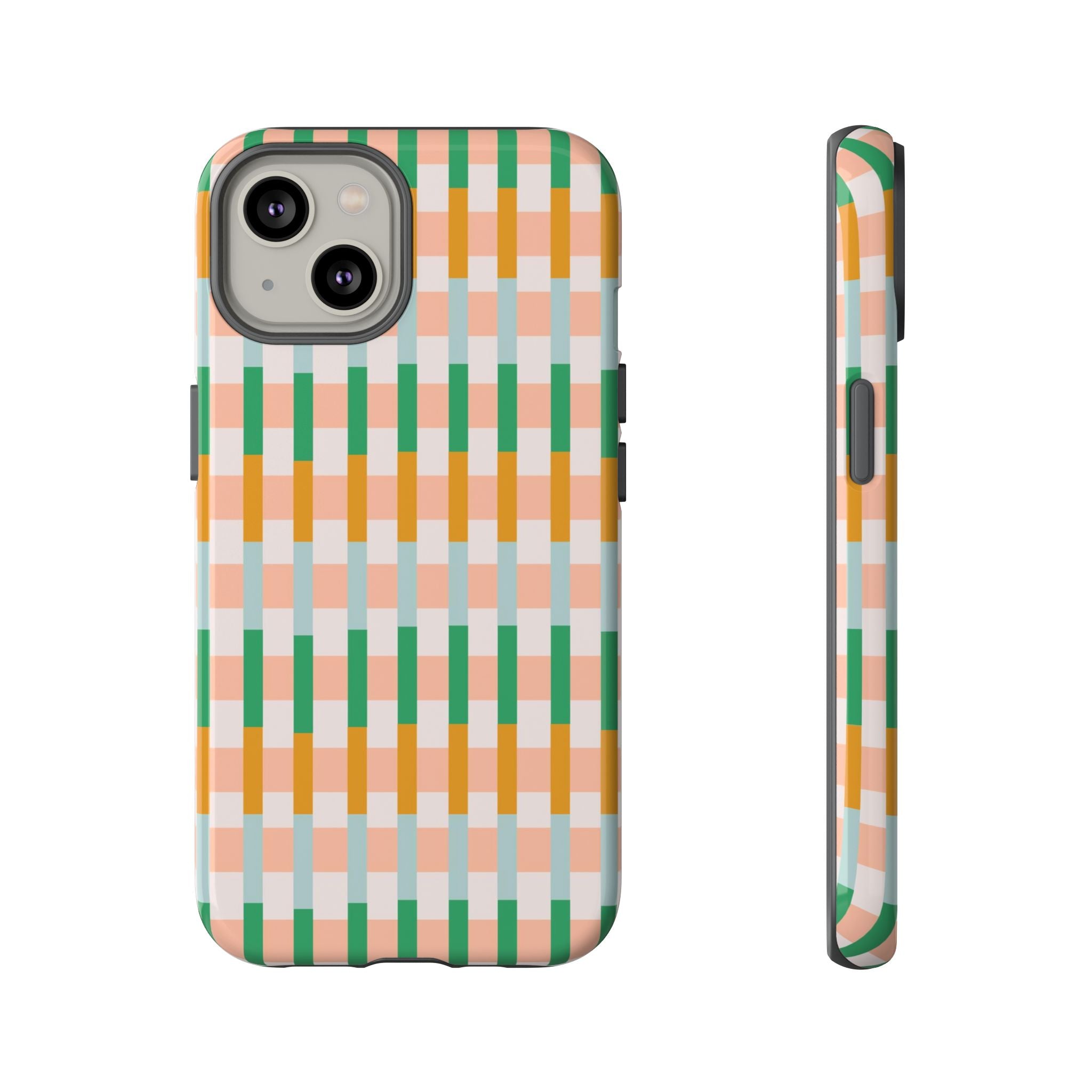 Stylish Striped Pattern Phone Case - Tough & Trendy