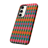 Candy Striped Pattern Phone Case - Tough & Trendy