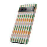 Stylish Striped Pattern Phone Case - Tough & Trendy