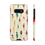 Ivory Vintage Fashion Ladies Phone Case - Tough & Trendy