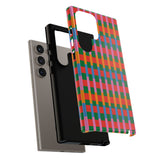 Candy Striped Pattern Phone Case - Tough & Trendy