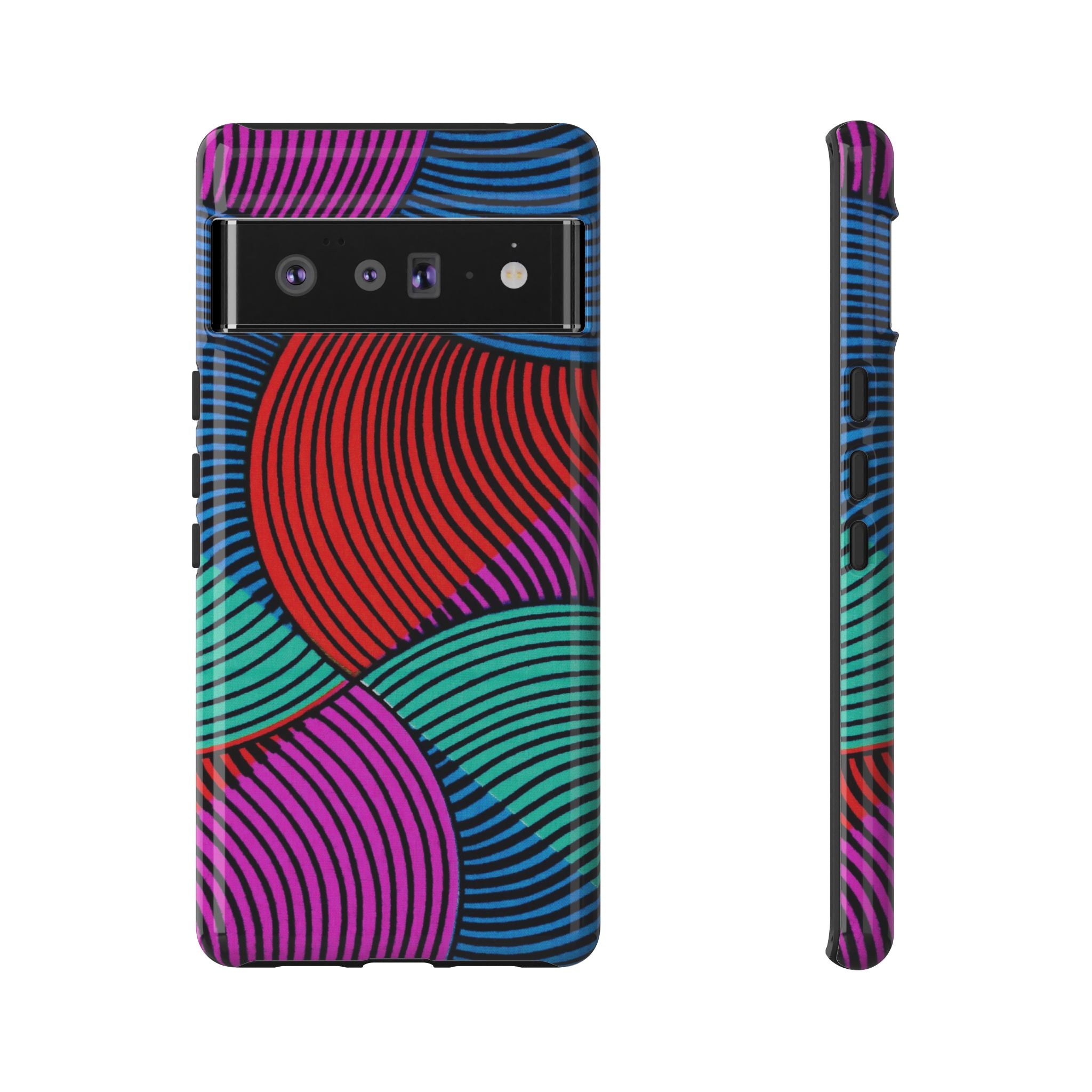 Ankara Print and Pattern Phone Case - Tough & Trendy