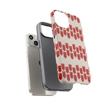 Hearts Aligned Pattern Phone Case - Tough & Trendy