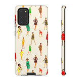 Ivory Vintage Fashion Ladies Phone Case - Tough & Trendy