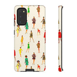 Ivory Vintage Fashion Ladies Phone Case - Tough & Trendy