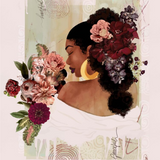 The Smell of Flowers Reminds Me Framed Art Print