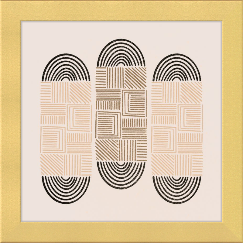 Cartouche Framed Art Print