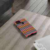 Candy Striped Pattern Phone Case - Tough & Trendy