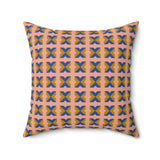 African Skies Blue Pillow - Spun Polyester Square Cushion