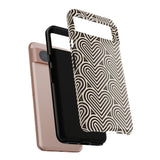 Hearts Beat Pattern Phone Case - Tough & Trendy