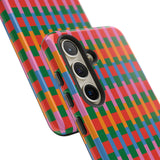 Candy Striped Pattern Phone Case - Tough & Trendy