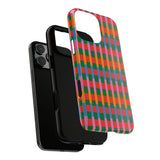 Candy Striped Pattern Phone Case - Tough & Trendy