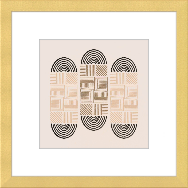 Cartouche Framed Art Print