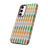 Stylish Striped Pattern Phone Case - Tough & Trendy