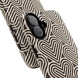 Hearts Beat Pattern Phone Case - Tough & Trendy