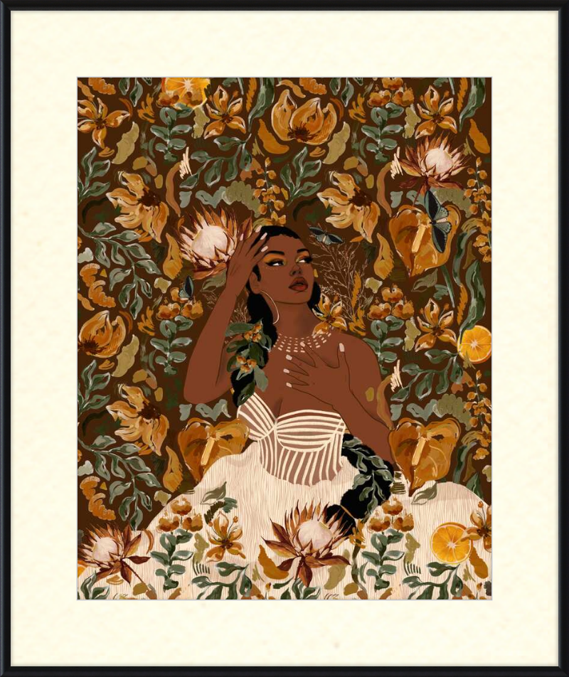 The Bride Limited Edition Custom Framed Print