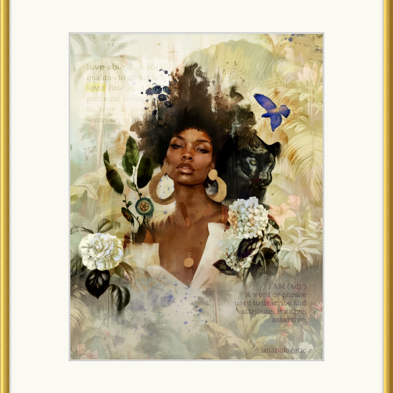 Collage Works No. 2 Framed Limited Edition Print