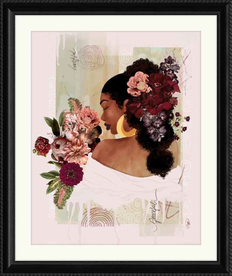 The Smell of Flowers Reminds Me Limited Edition Framed Print