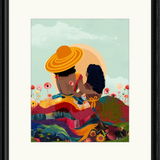 Sunday Customizable Framed Art Print