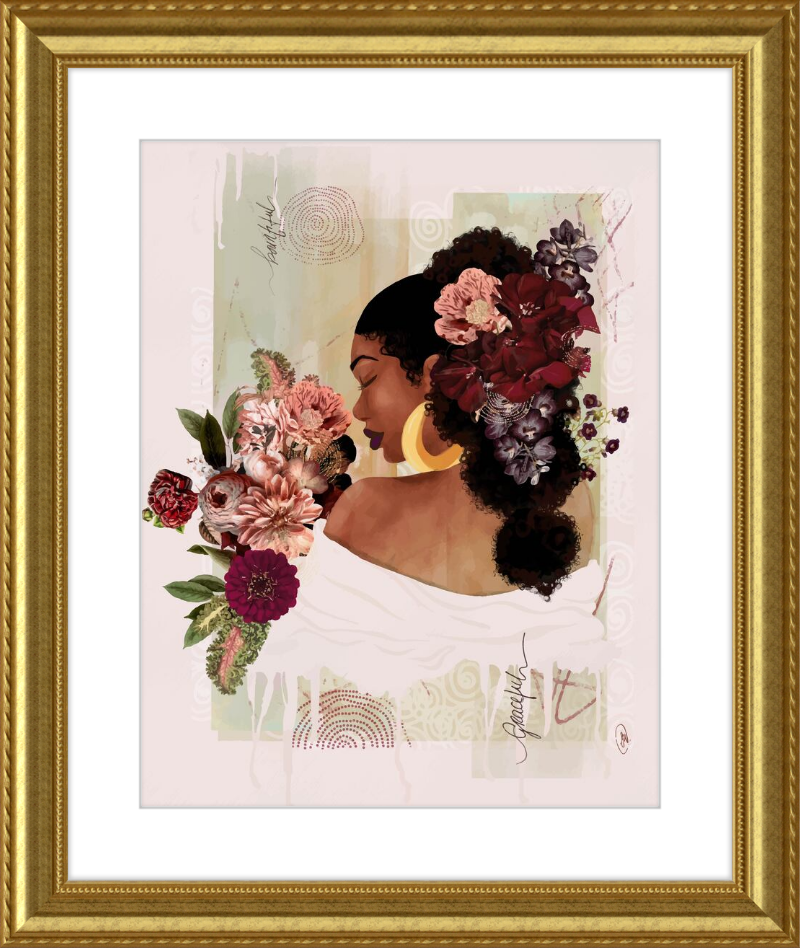 The Smell of Flowers Reminds Me Limited Edition Framed Print