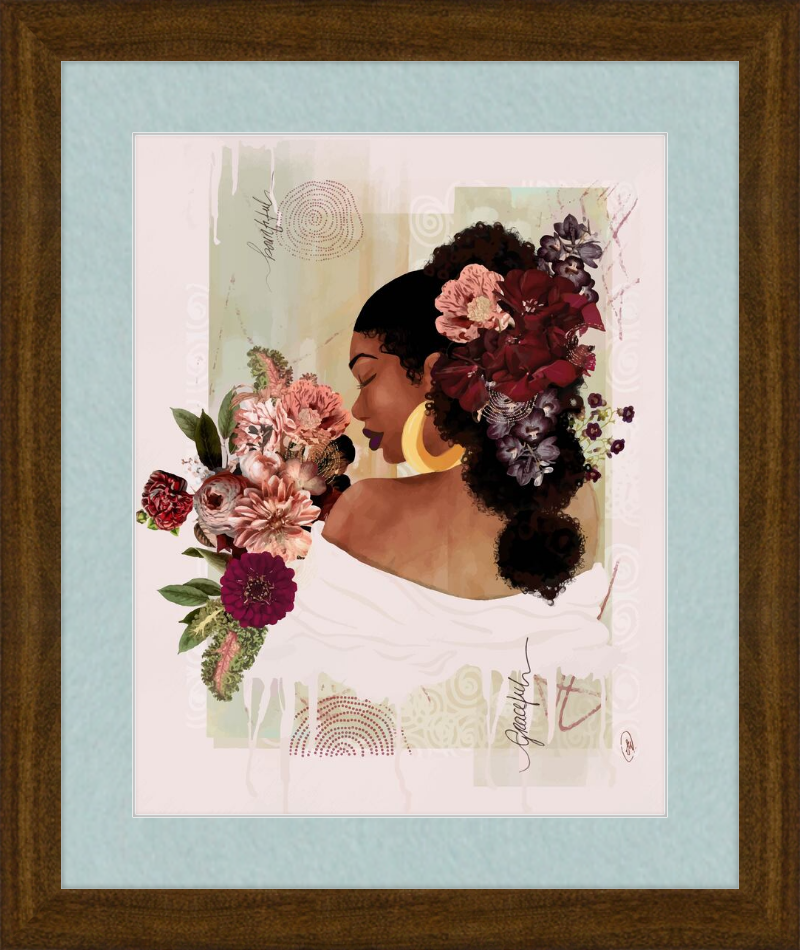 The Smell of Flowers Reminds Me Limited Edition Framed Print