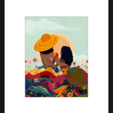 Sunday Customizable Framed Art Print