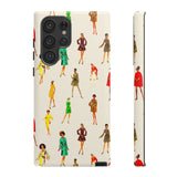 Ivory Vintage Fashion Ladies Phone Case - Tough & Trendy